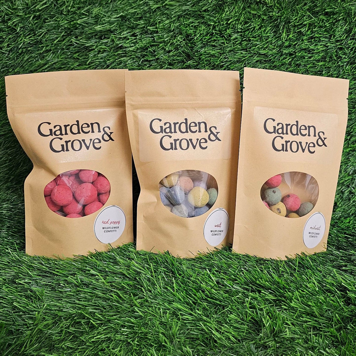 Midwest Wildflower Garden Confetti Seed Balls