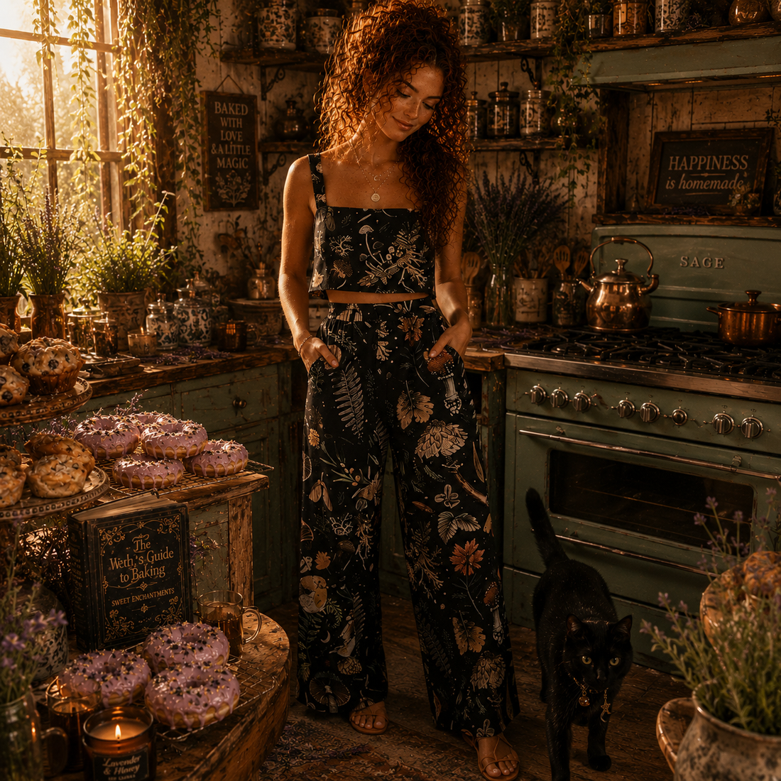 A Witchy Lounge Set for Slow Summer Days