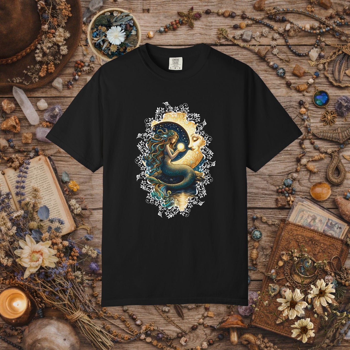 Mystic Moon Mermaid T-Shirt