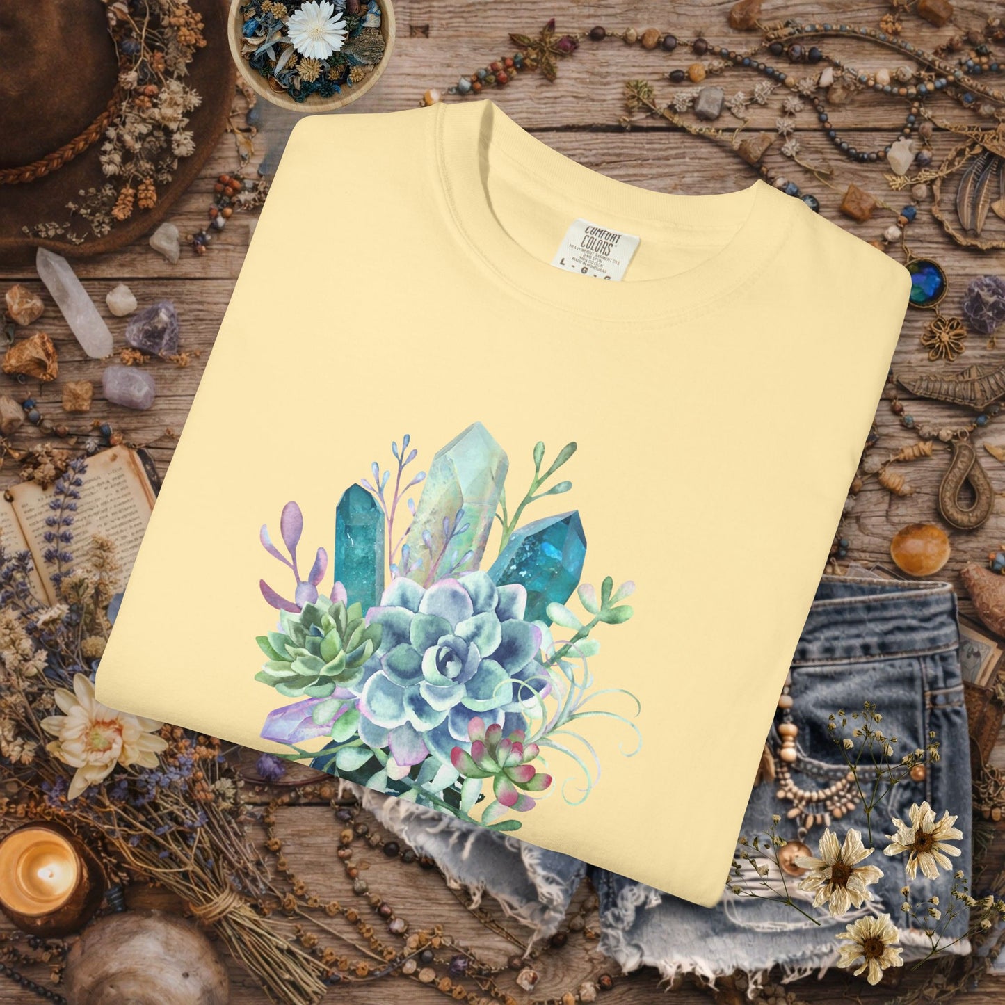 Crystal Garden Mason Jar T-Shirt