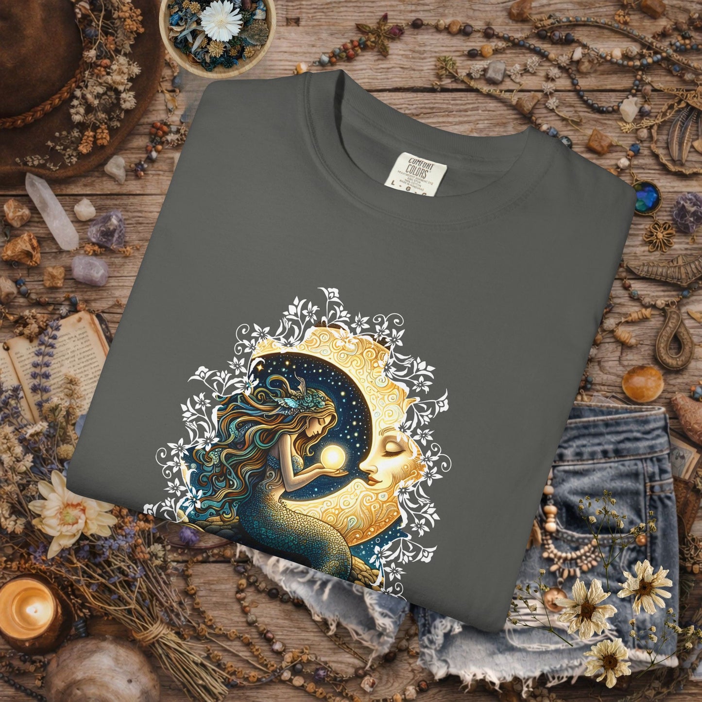 Mystic Moon Mermaid T-Shirt