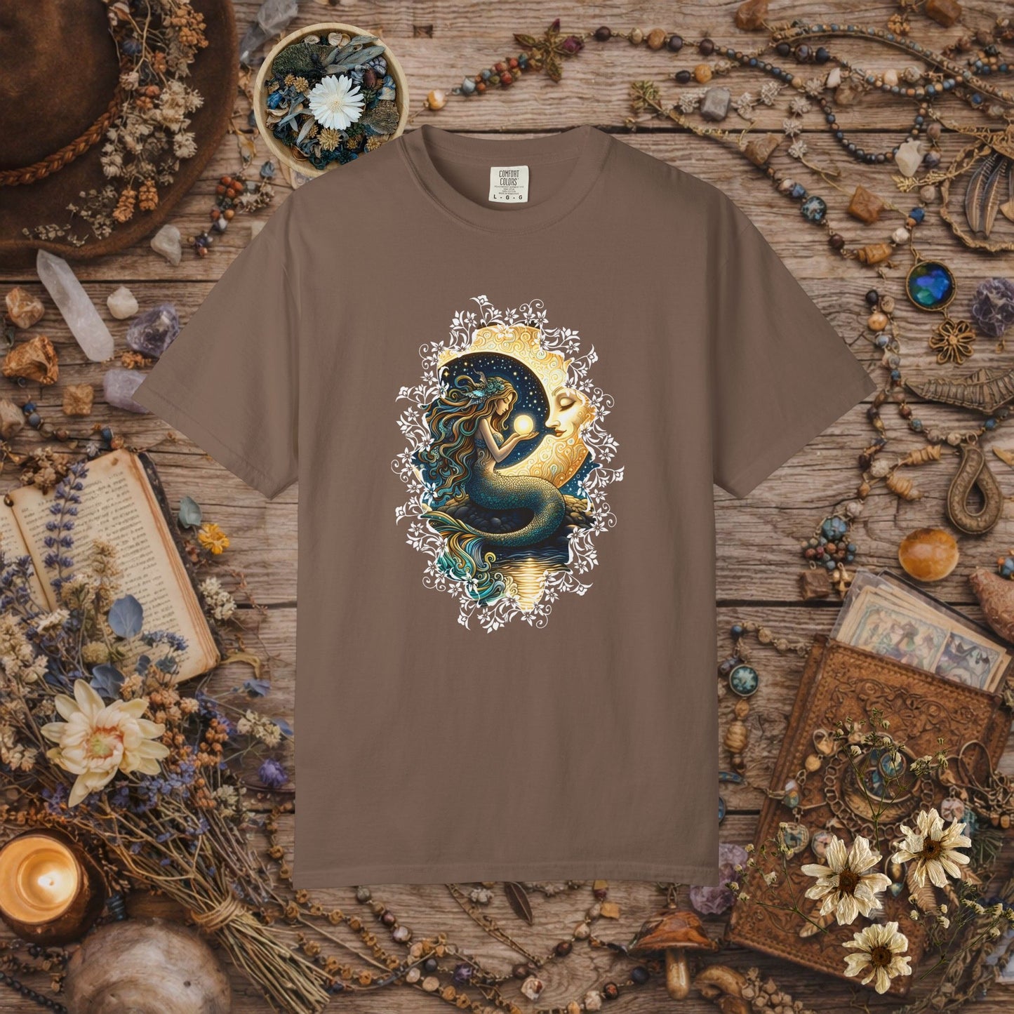 Mystic Moon Mermaid T-Shirt