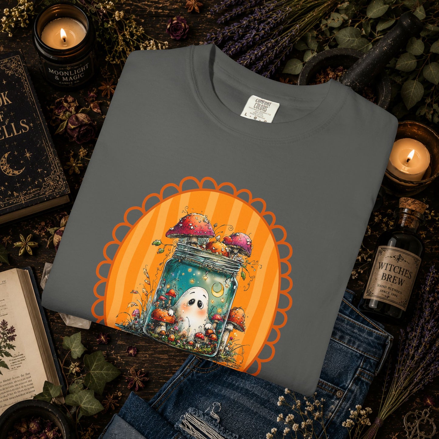 Ghost with Mushrooms T-Shirt
