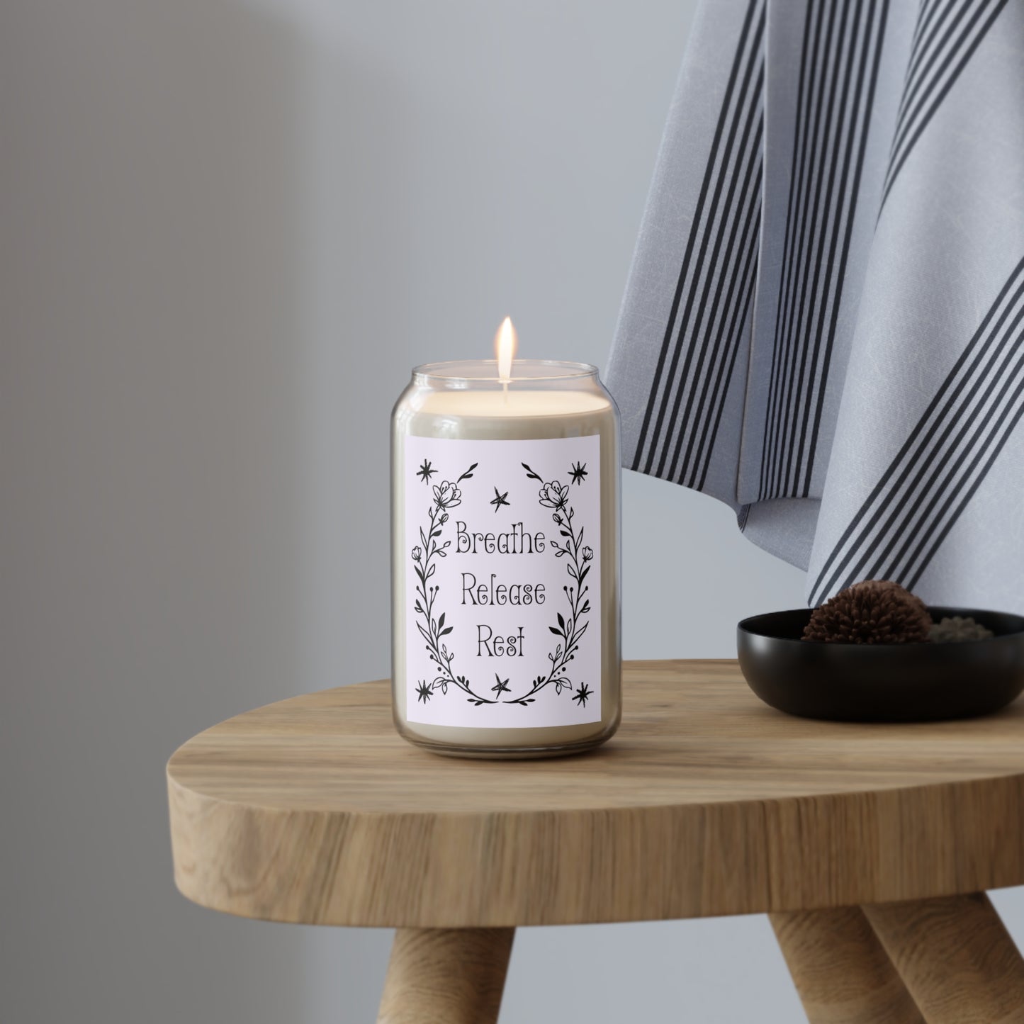 Breathe, Release, Rest Aromatherapy Soy Candle