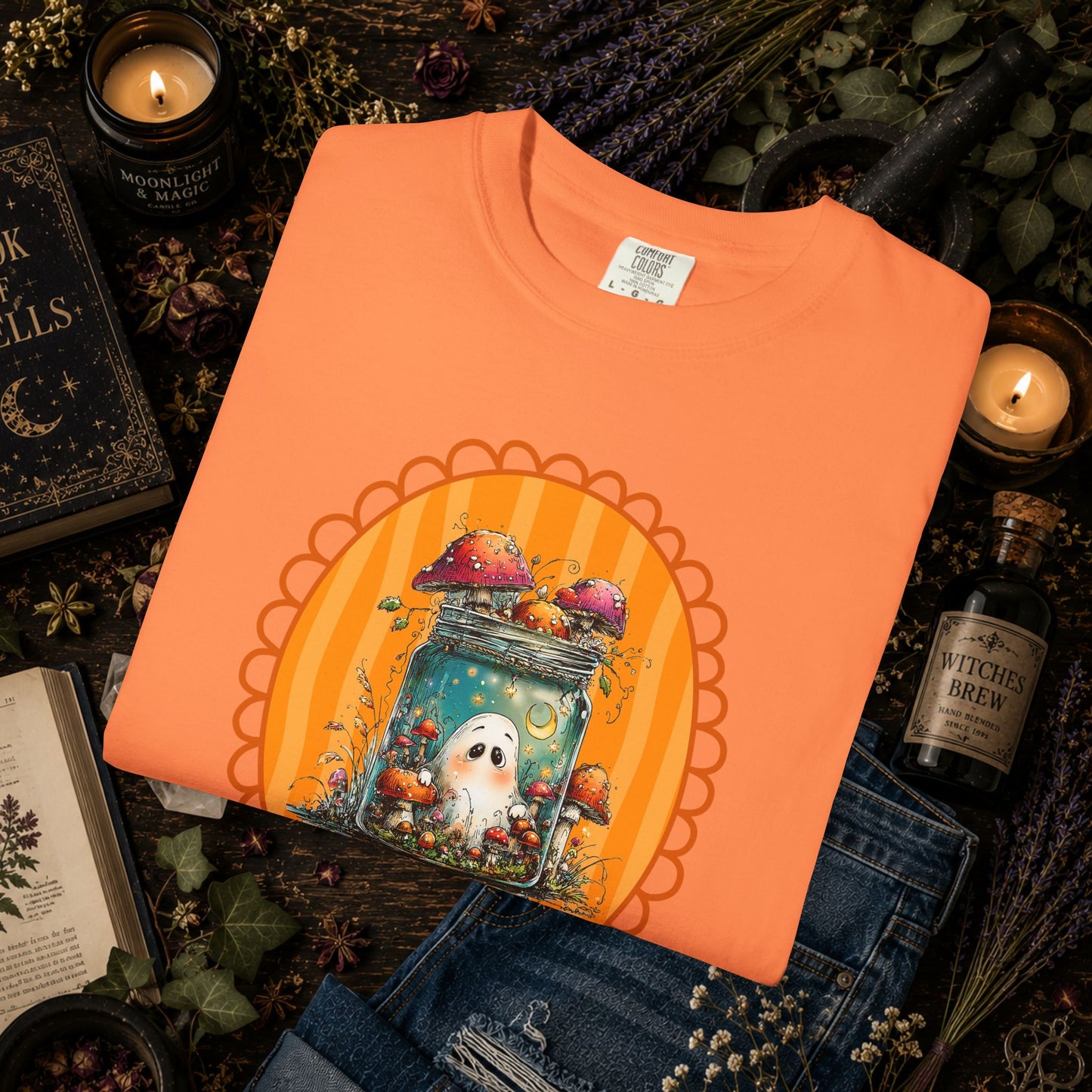 Ghost with Mushrooms T-Shirt
