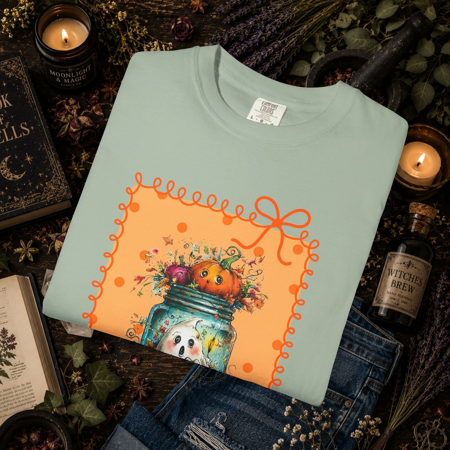 Halloween Pumpkin Ghost T-Shirt
