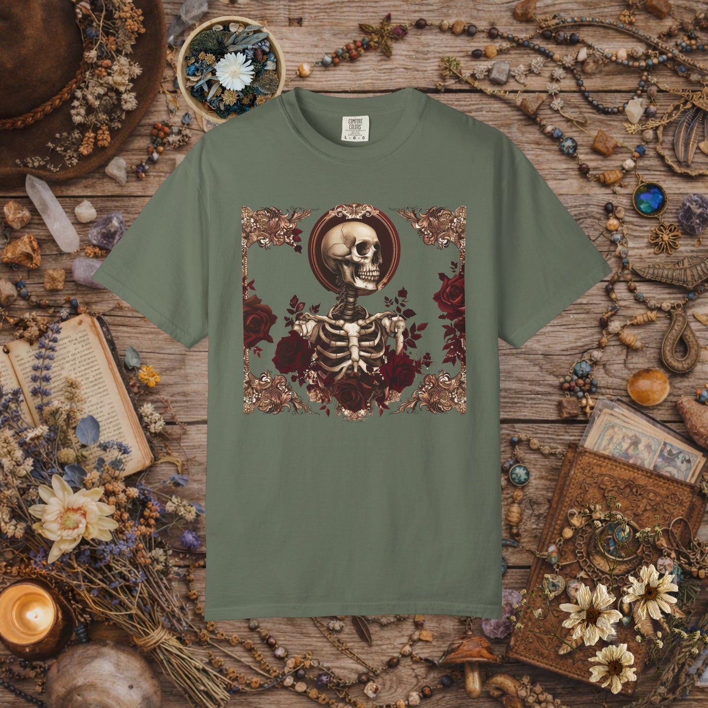 Skeleton Portrait T-Shirt