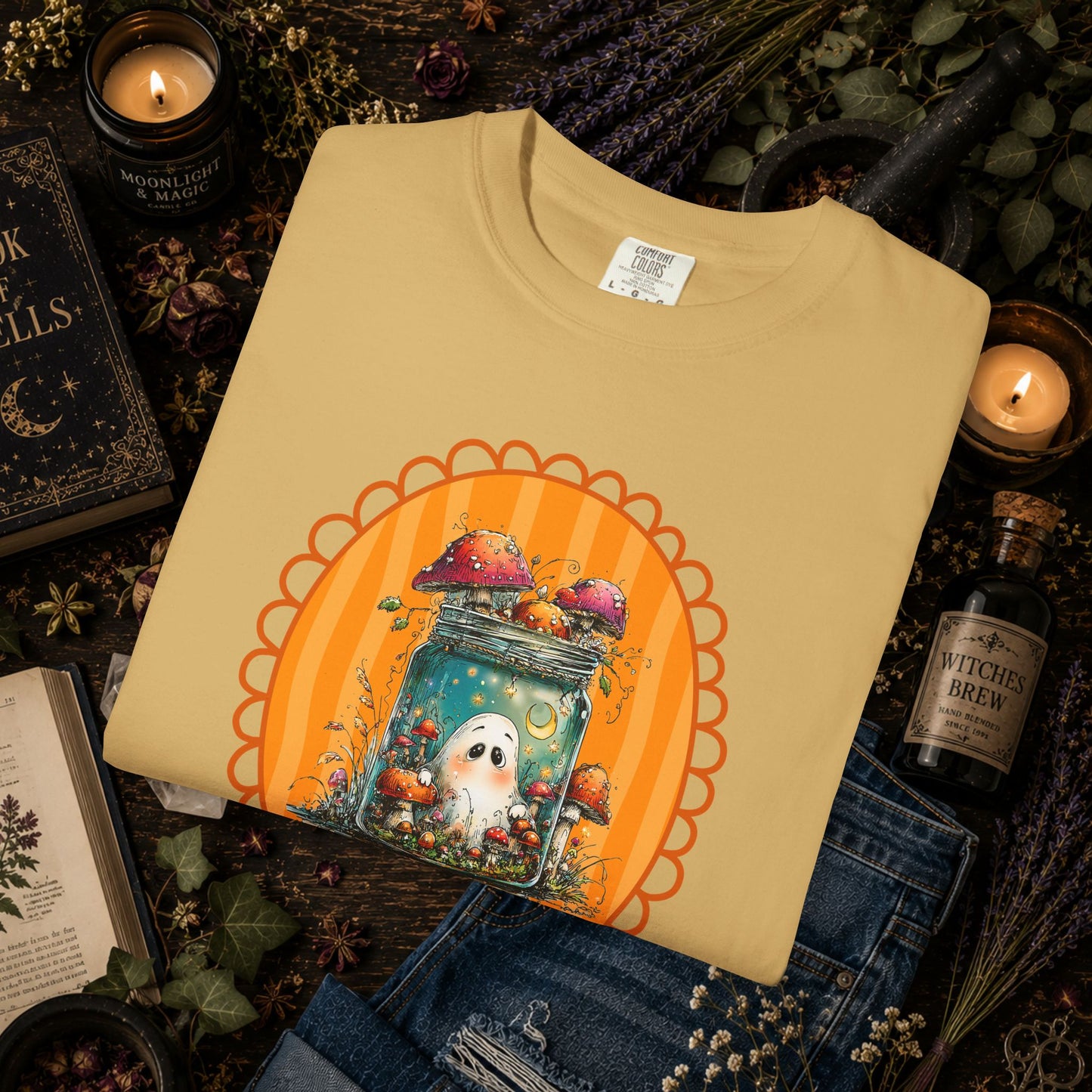 Ghost with Mushrooms T-Shirt