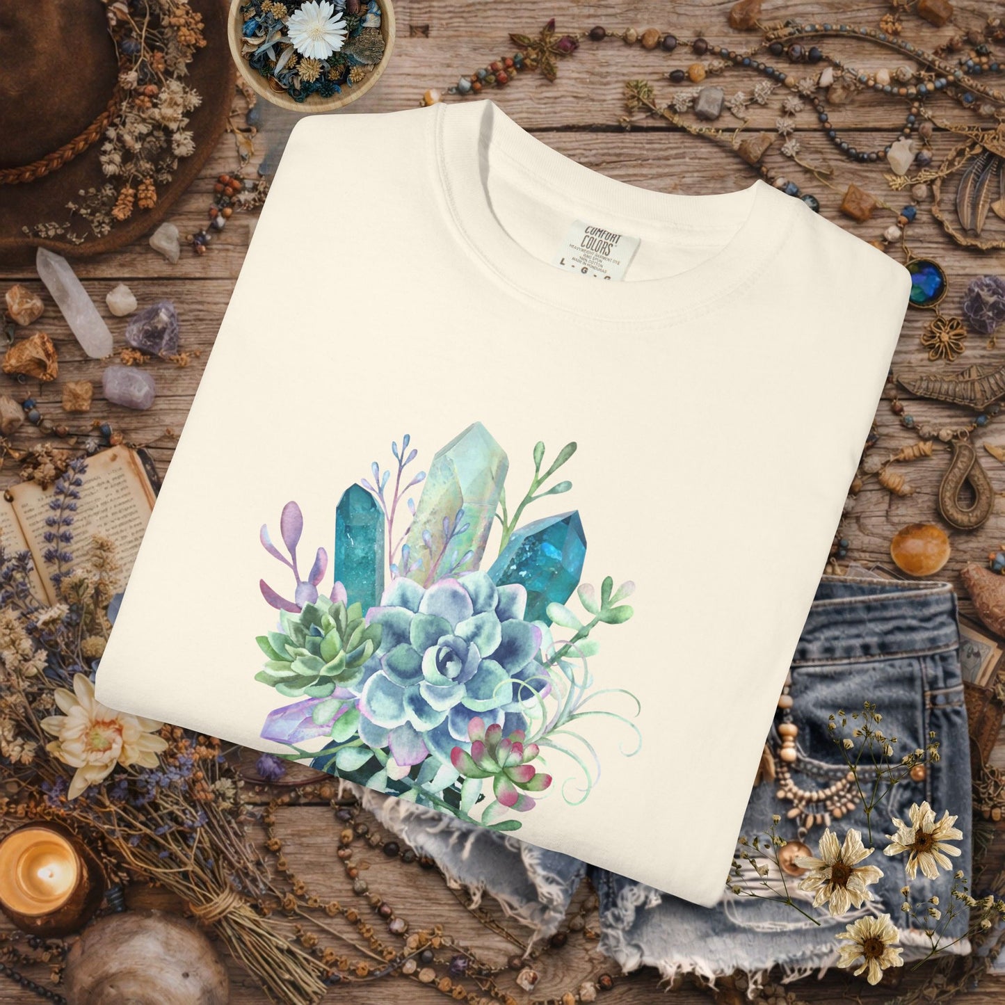 Crystal Garden Mason Jar T-Shirt