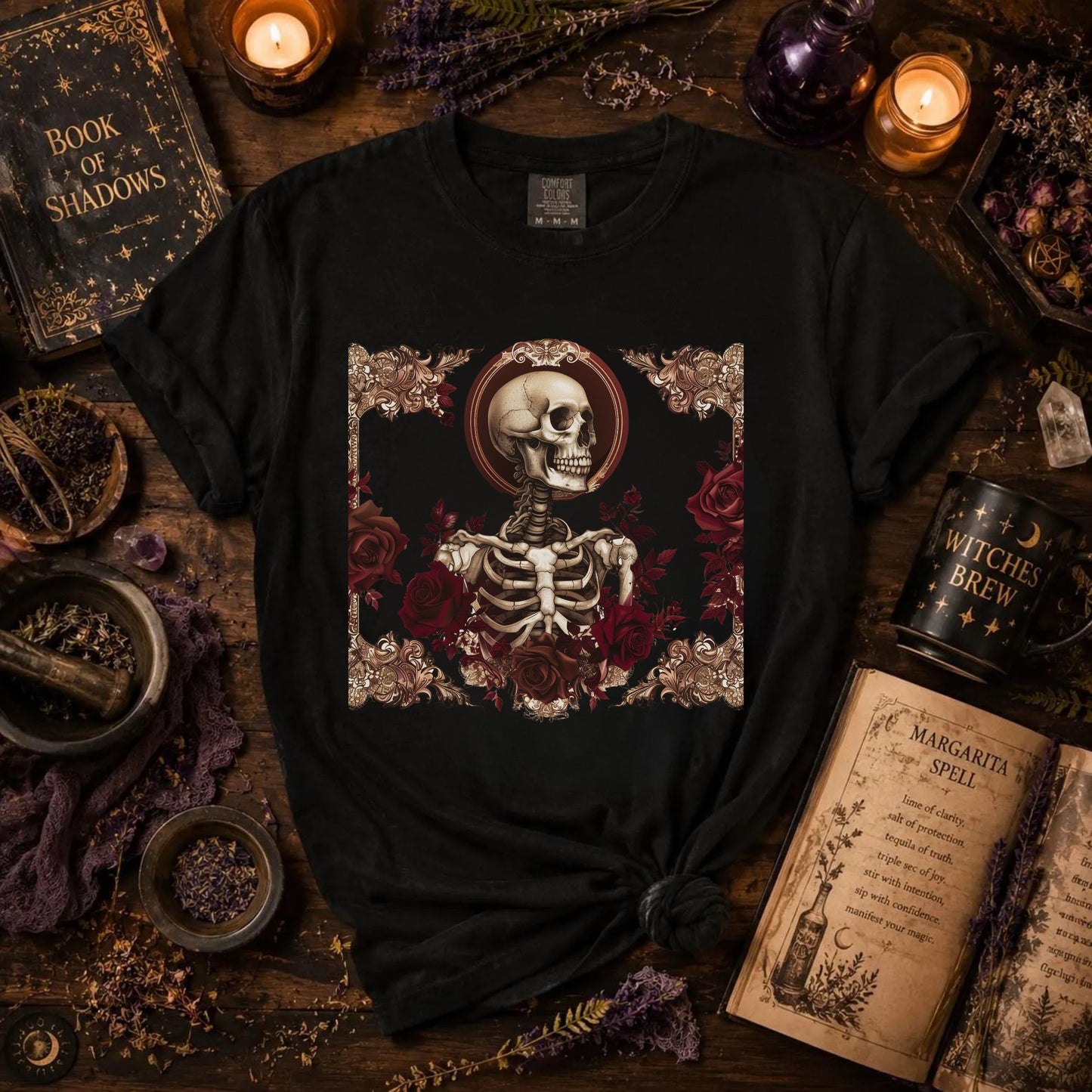 Skeleton Portrait T-Shirt