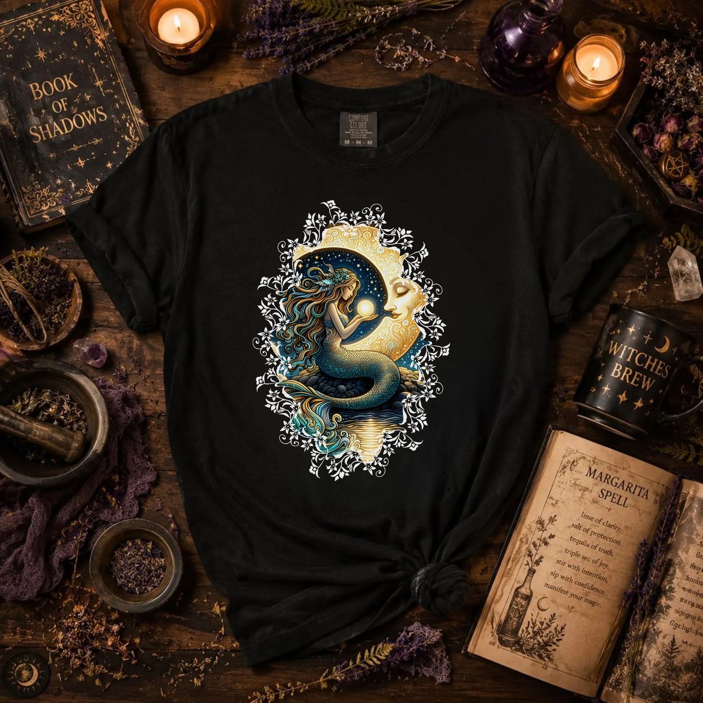 Mystic Moon Mermaid T-Shirt