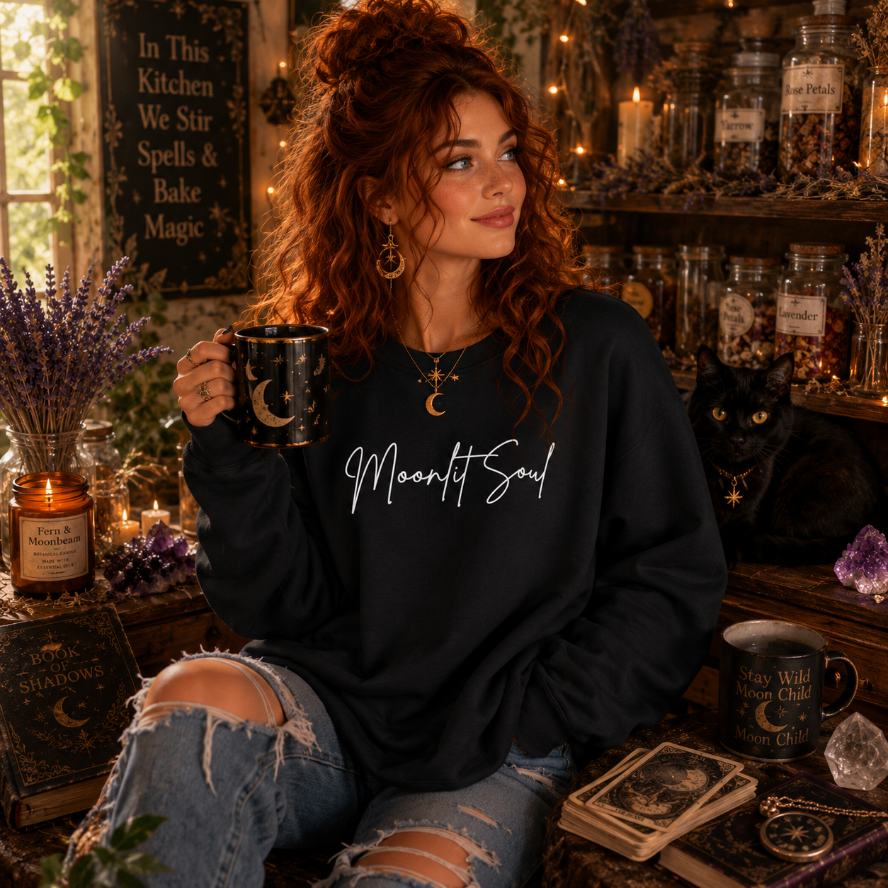 Moonlit Soul Sweatshirt