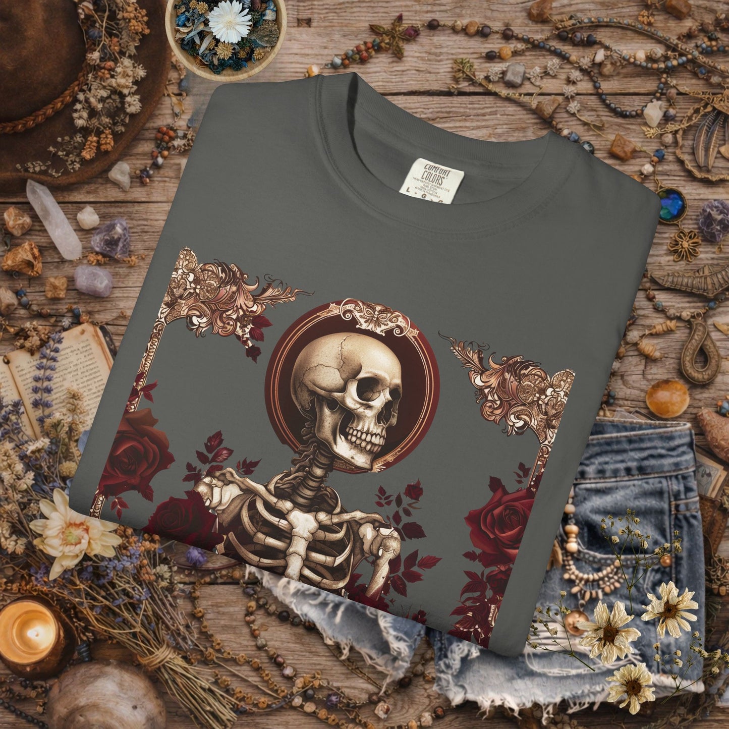 Skeleton Portrait T-Shirt