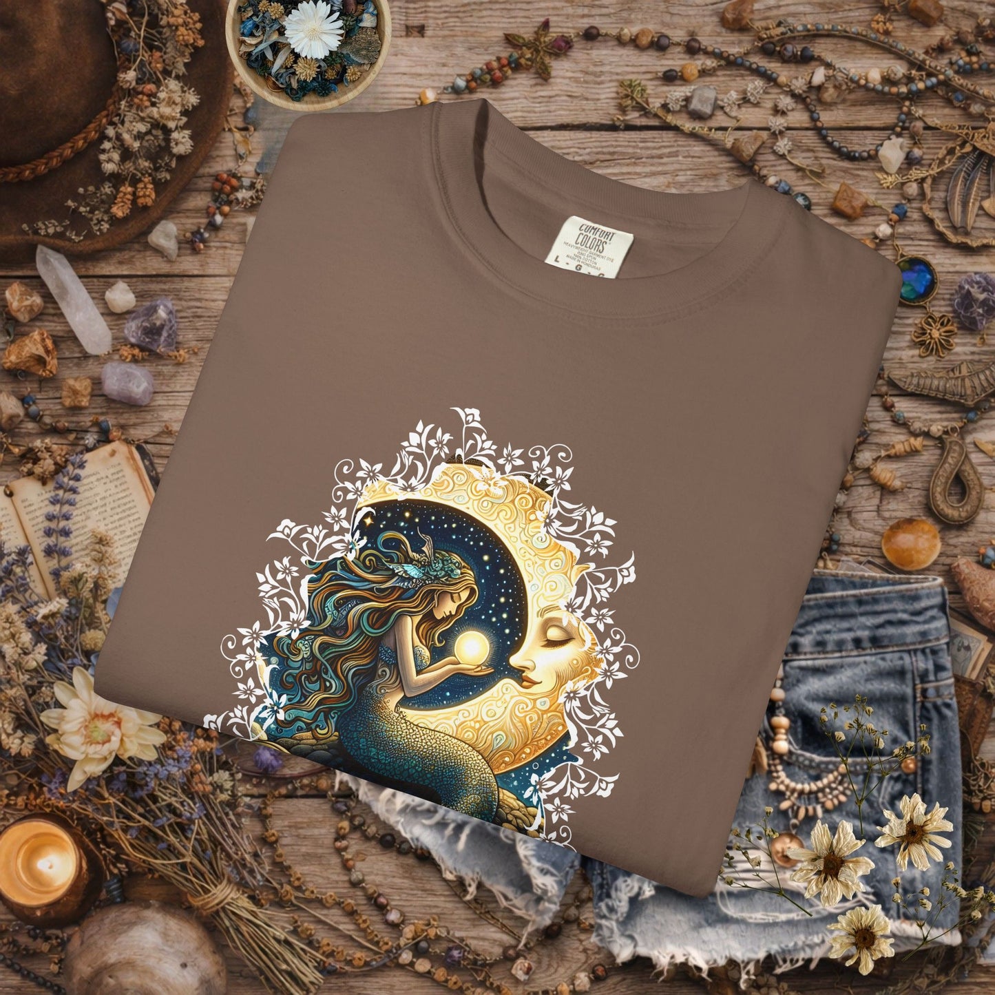 Mystic Moon Mermaid T-Shirt