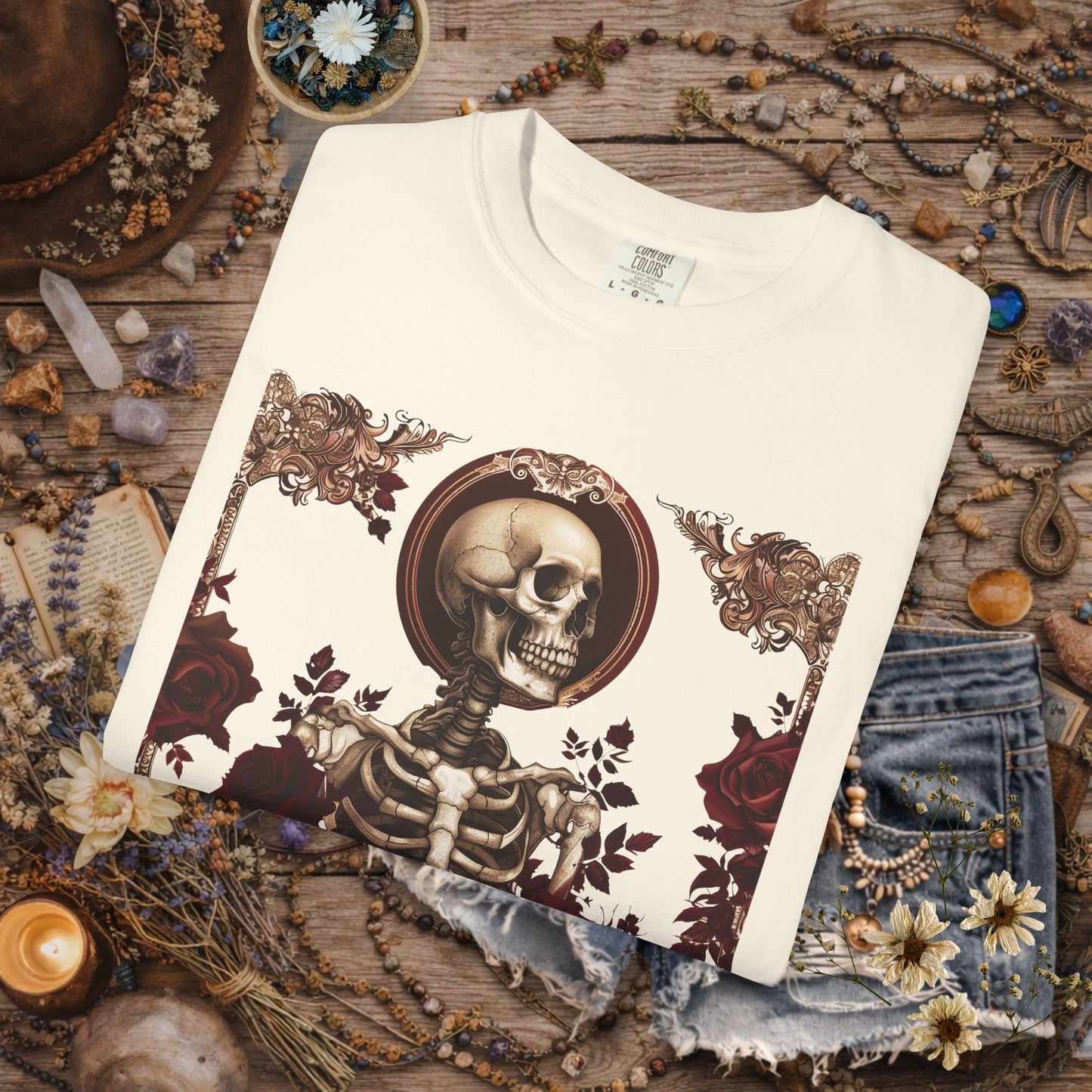 Skeleton Portrait T-Shirt