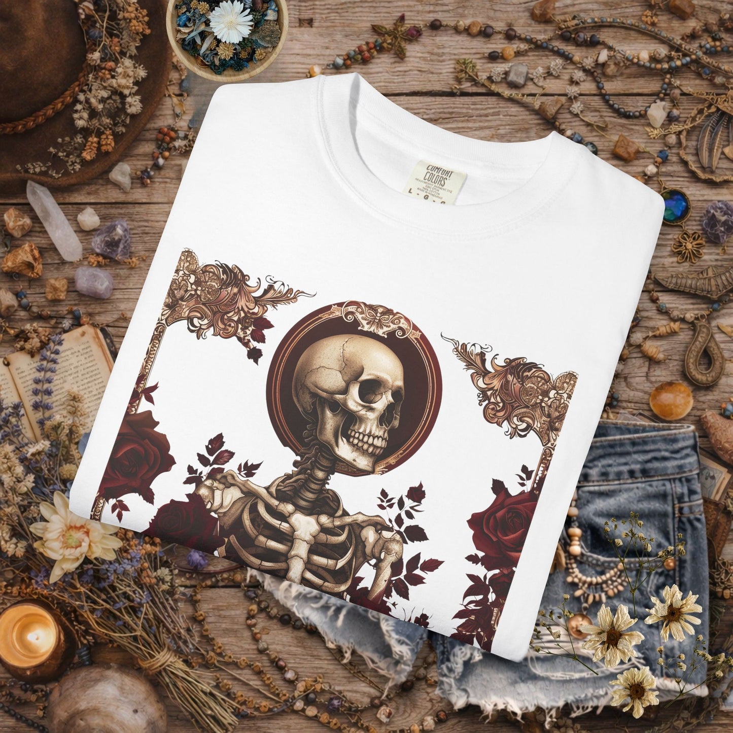 Skeleton Portrait T-Shirt