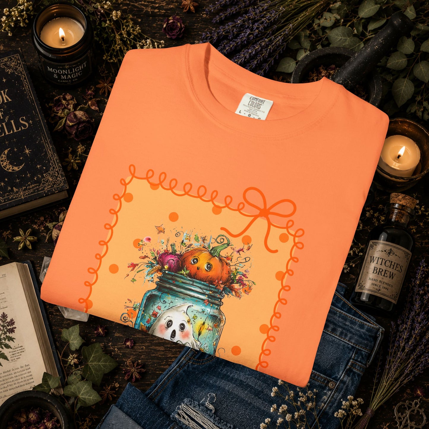 Halloween Pumpkin Ghost T-Shirt