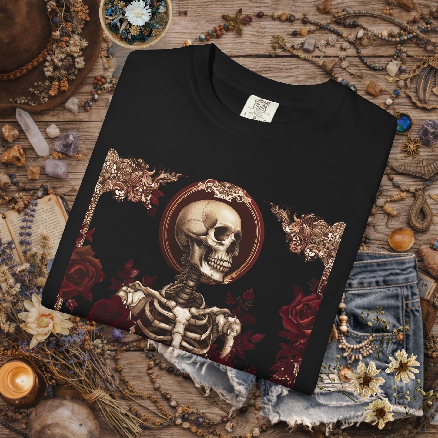 Skeleton Portrait T-Shirt