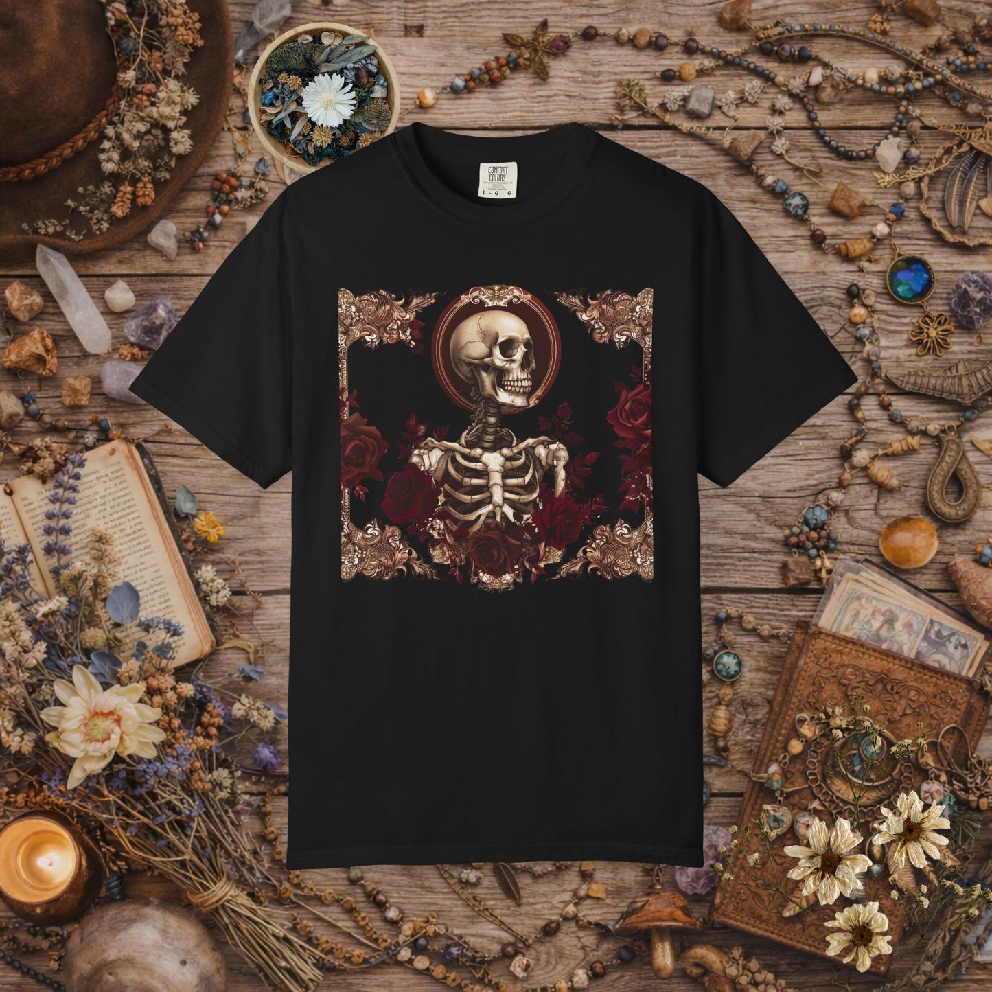 Skeleton Portrait T-Shirt