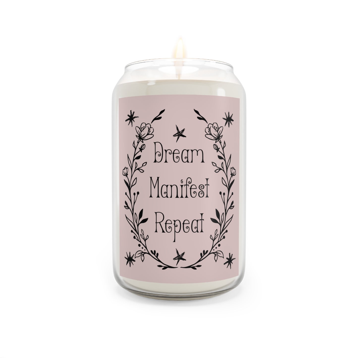 Dream. Manifest. Repeat. Scented Soy Candle — 13.75 oz
