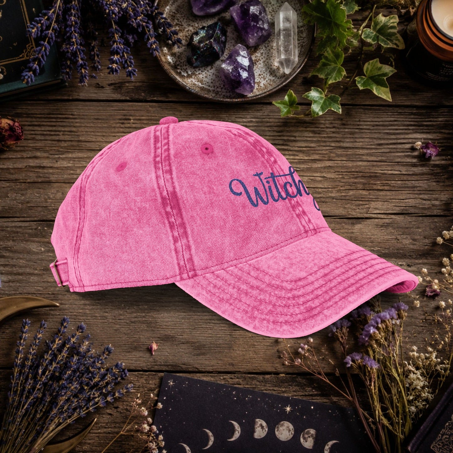 Embroidered 'Witchy' Baseball Hat