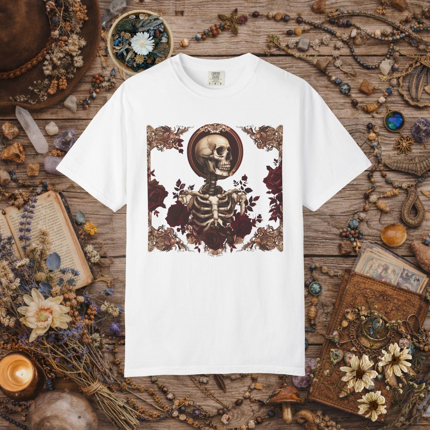Skeleton Portrait T-Shirt
