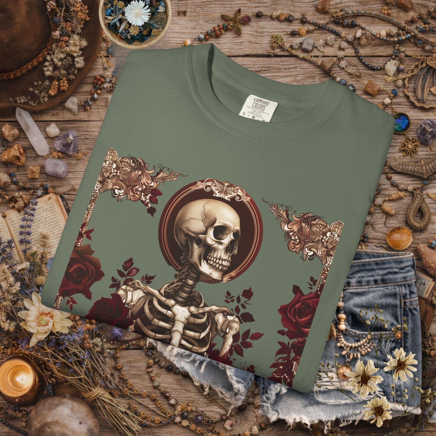 Skeleton Portrait T-Shirt