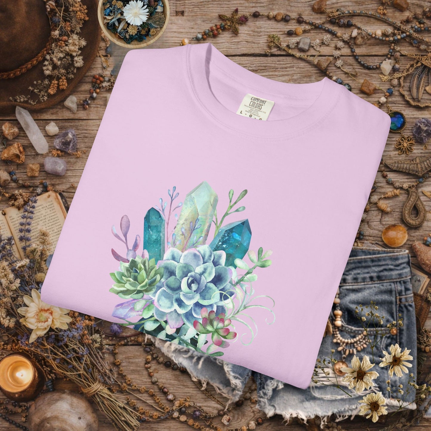Crystal Garden Mason Jar T-Shirt